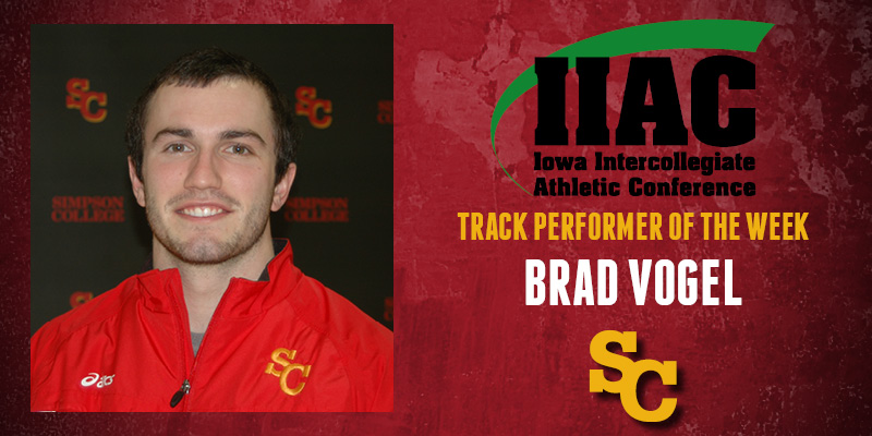Vogel earns second IIAC honor