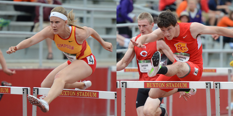 Fleshner, Kalinay post career bests at last chance meet