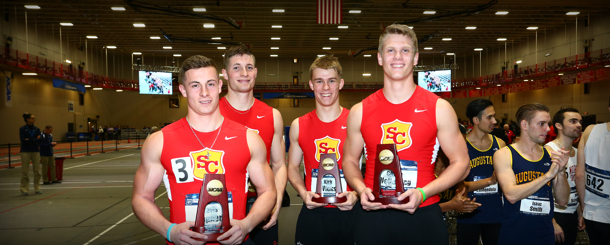 From left: Travis Tupper, Jordan Coughenour, Kirk Wicks and Chase Wetterling