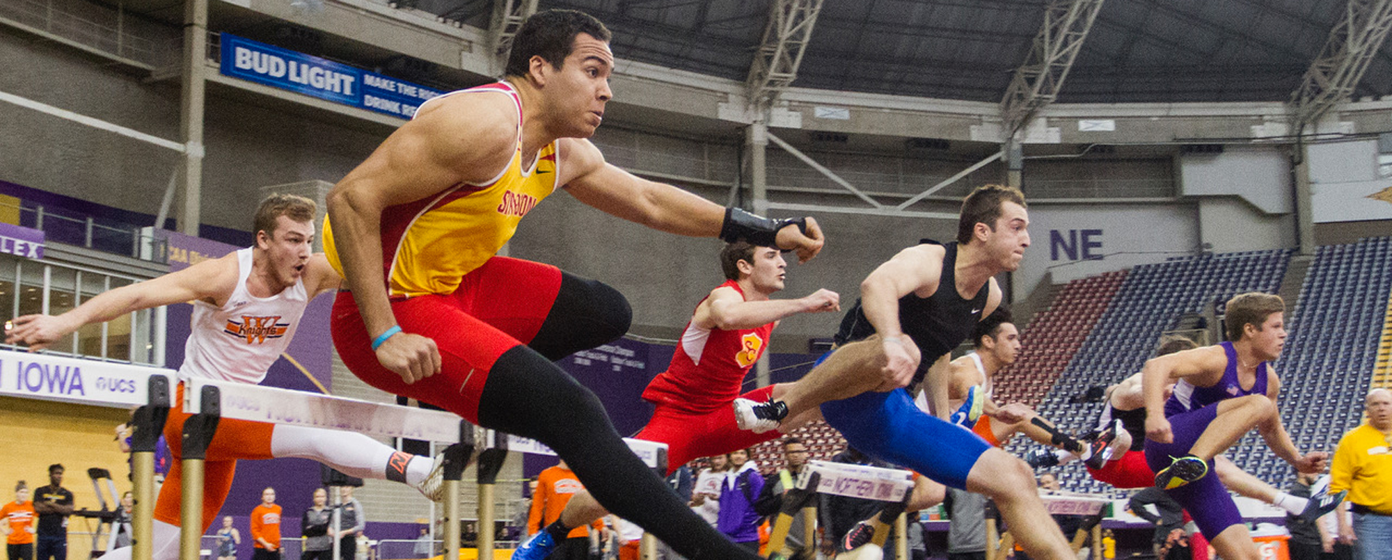 Kalinay wins hurdles to lead Storm at UNI