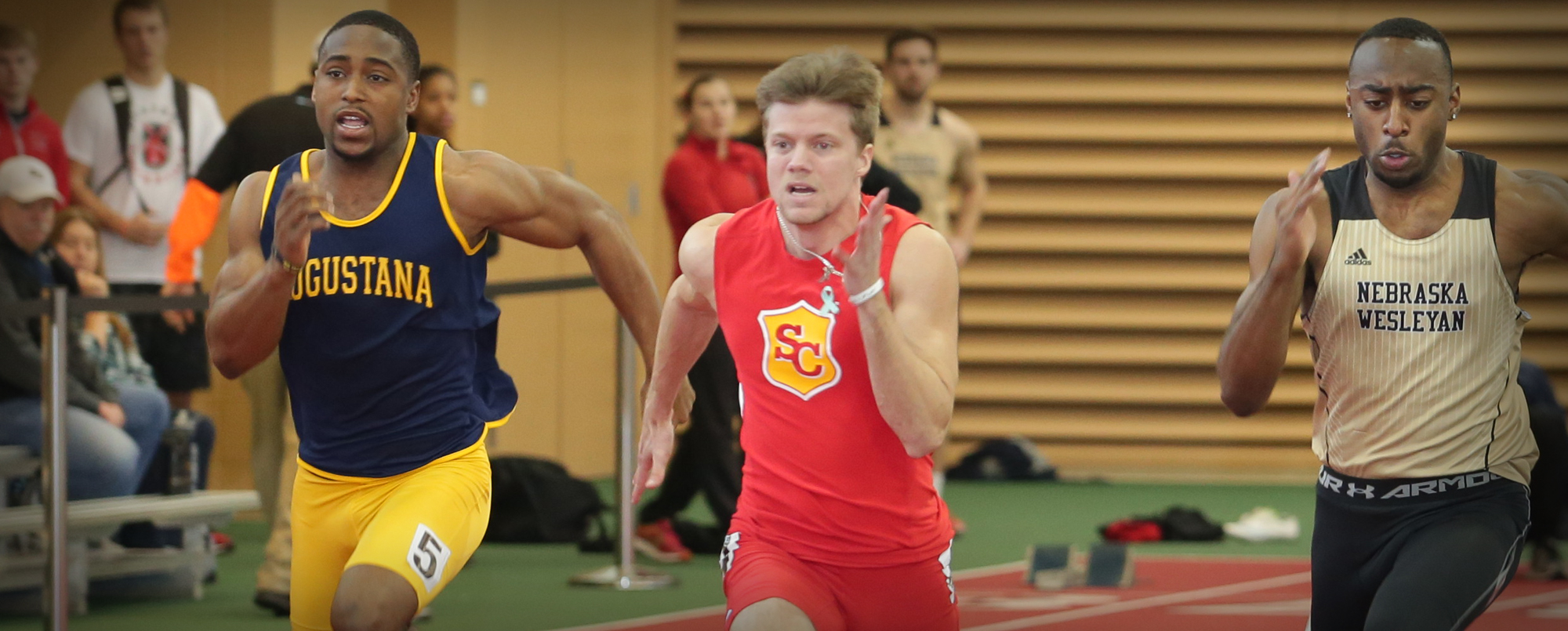 Sophomore sprinter Emmitt Wheatley