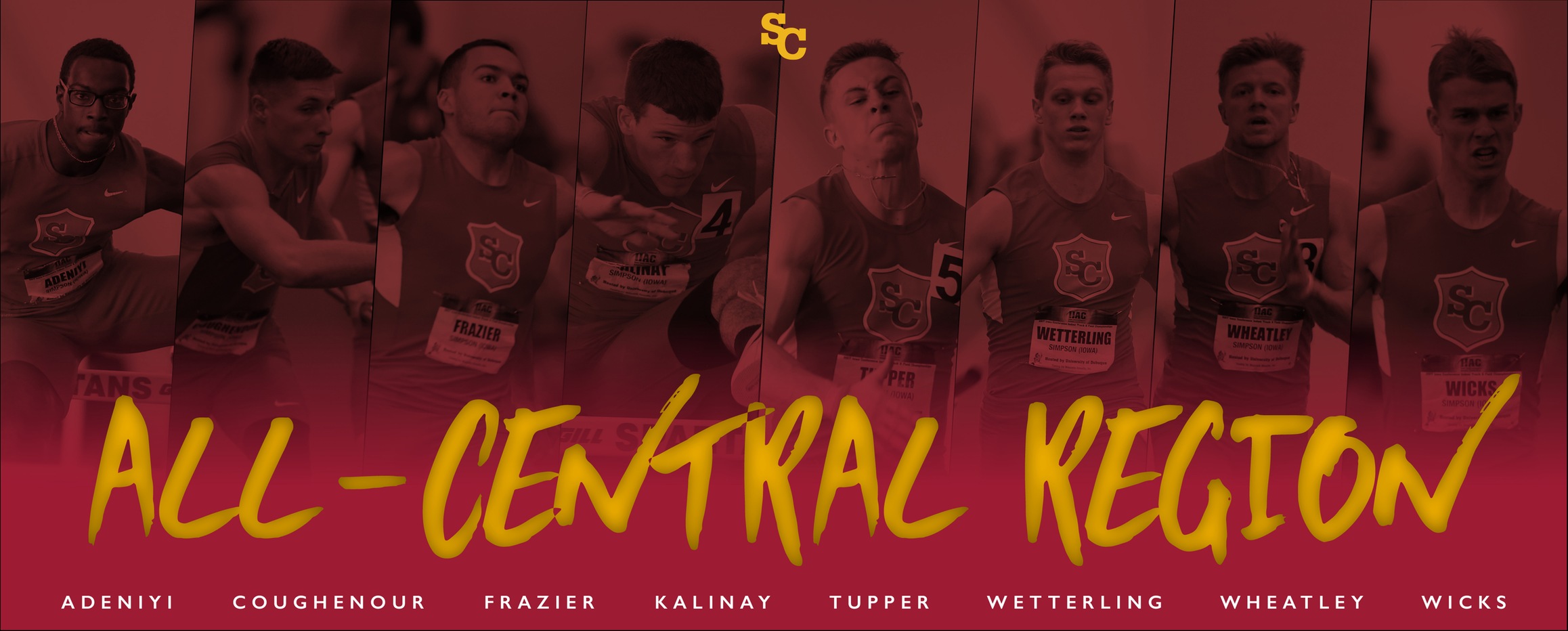 Eight named all-region