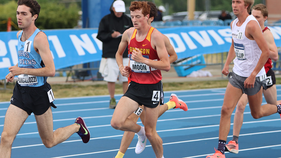 Sophomore Spencer Moon (Photo courtesy of Trent Jackson, Wartburg College Sports Information Department)
