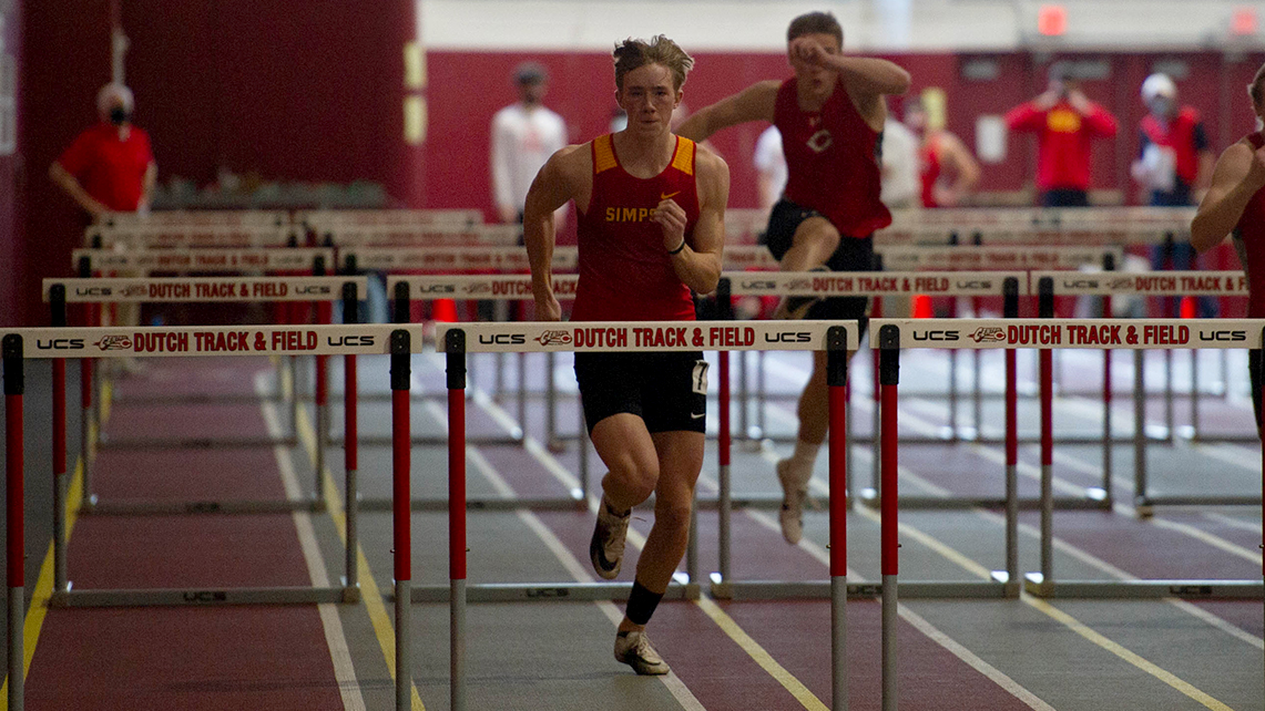 Freshman Max Cleveland. Photo by Corinne Thomas