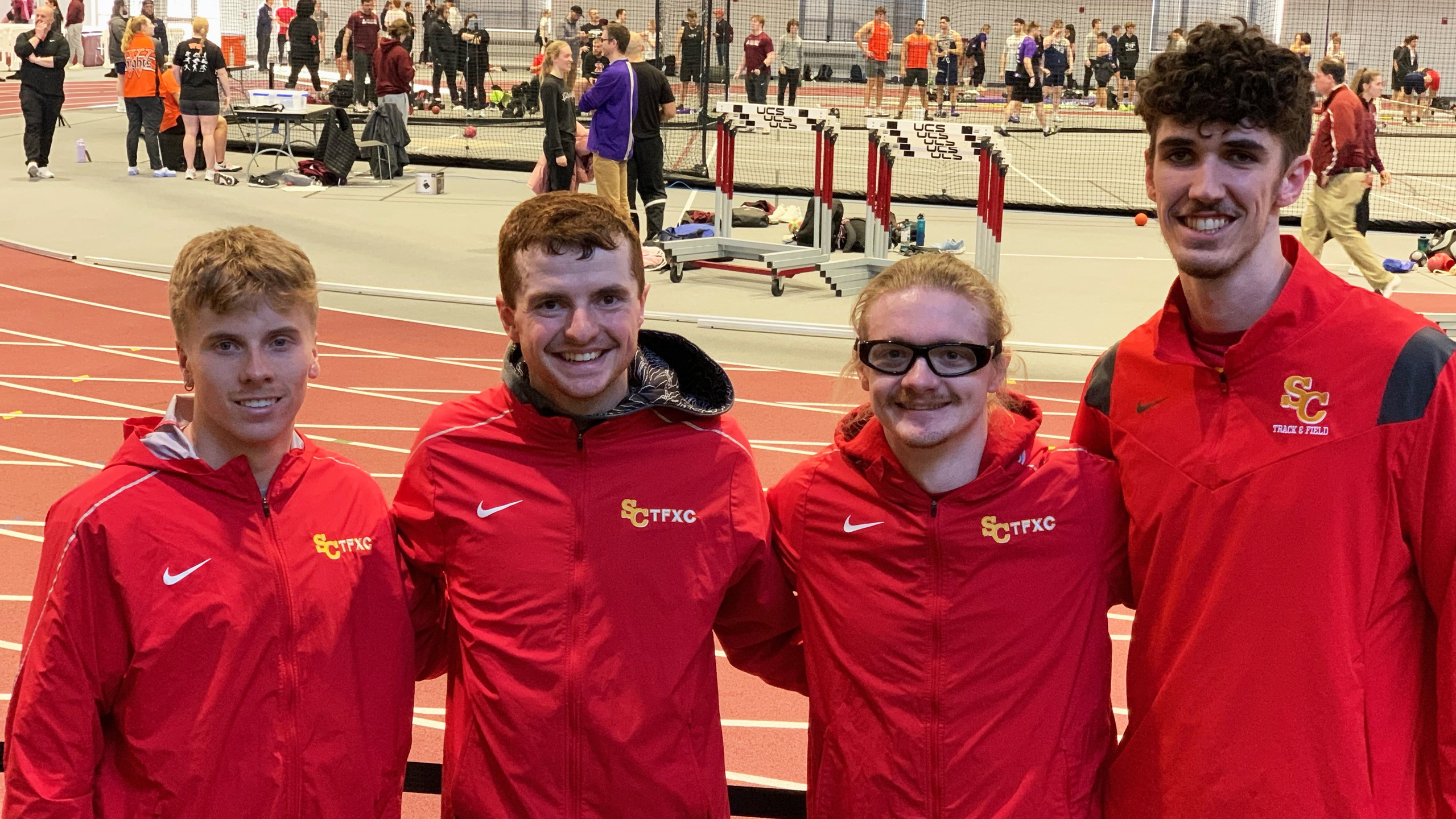 Left to right: James Murray, Spencer Moon, Adam Gruhn, Brenden Godbout