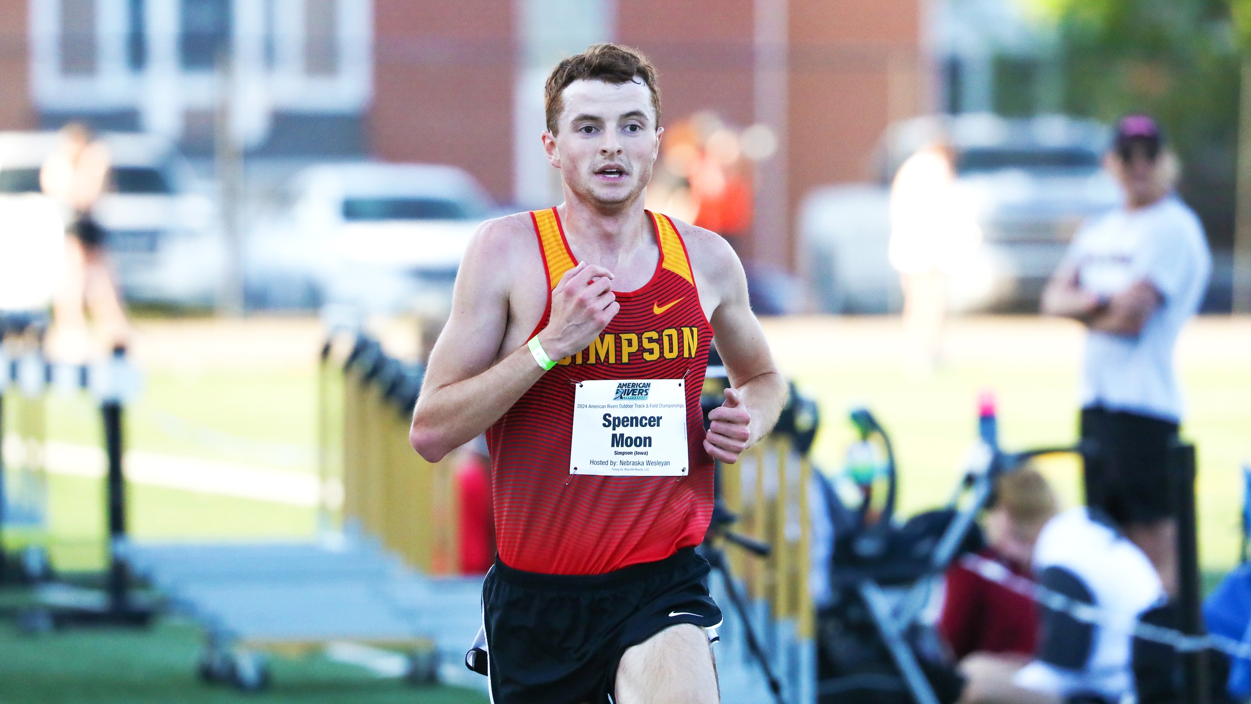 Senior Spencer Moon (photo courtesy of NWU Athletics)