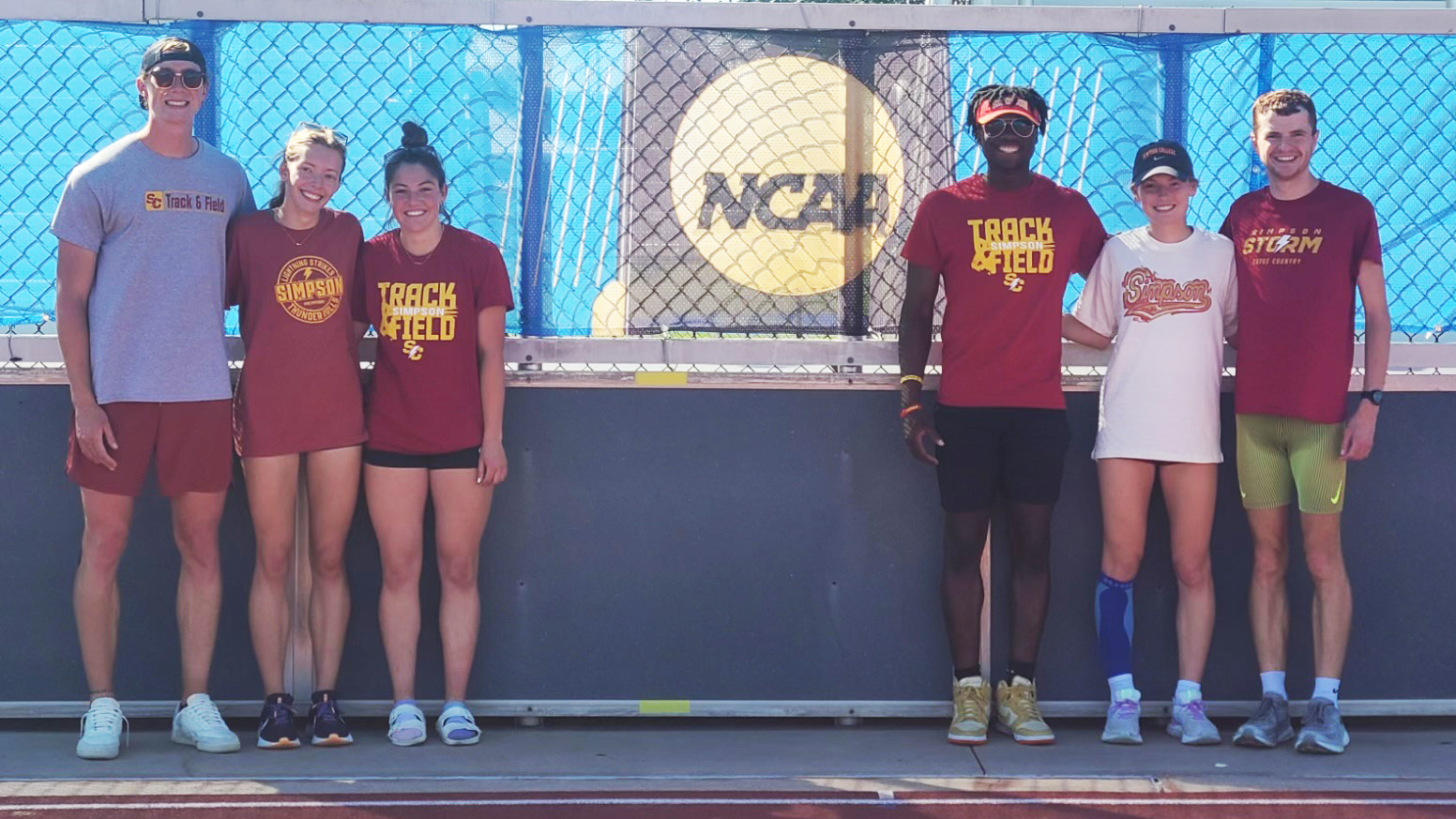 Left to right: Max Cleveland, Teghan Booth, Maddie Hays, Ulysses Patterson, Lara Kallem, and Spencer Moon.