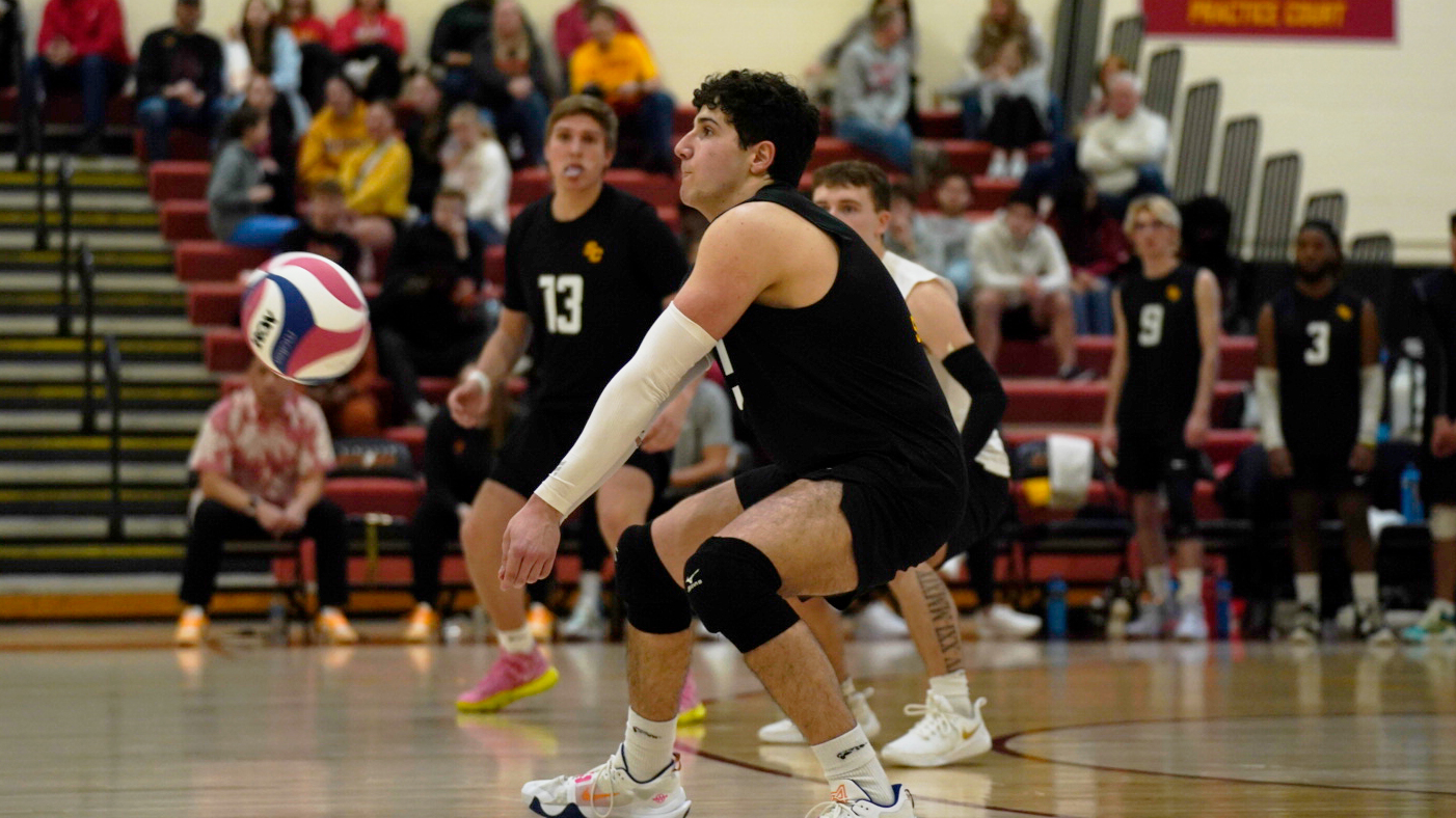 Freshman Ignacio Aguado Herranz (photo by Frank Novak)