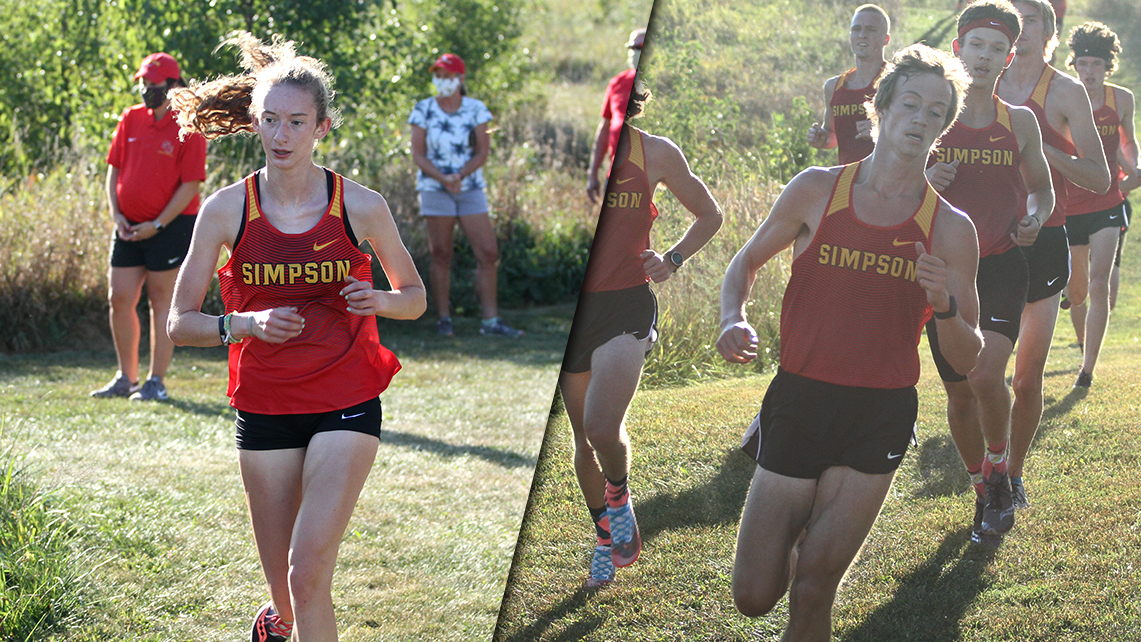 Freshman Macie Bopp and senior Ryan Courtney