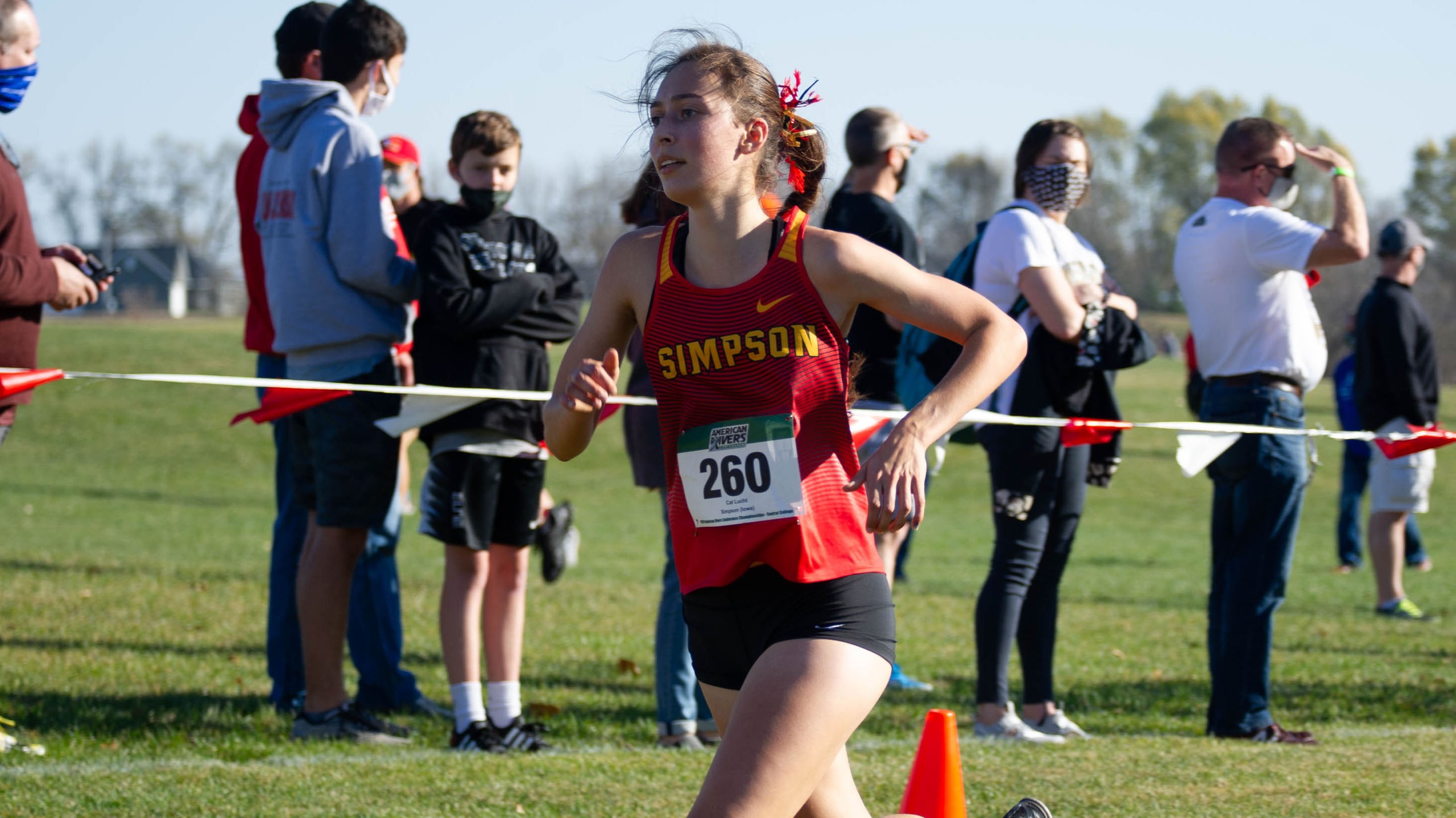 Senior Cat Lucht (photo by Corrine Thomas)