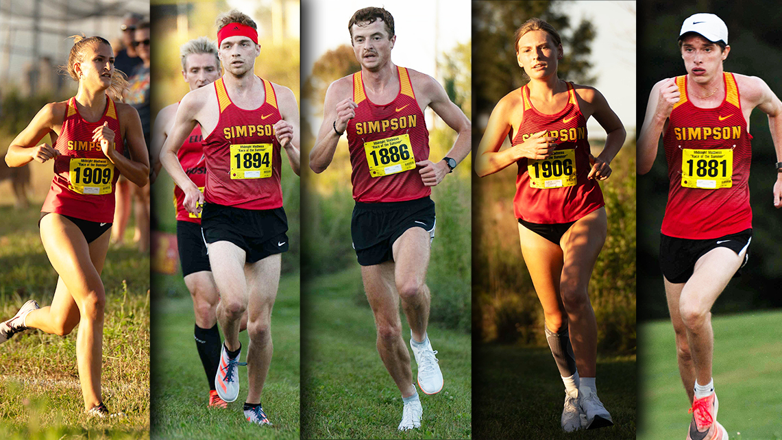 From left to right: Ashley Rockhold, Ean Warrick, Spencer Moon, Lara Kallem, and Andrew Klein.