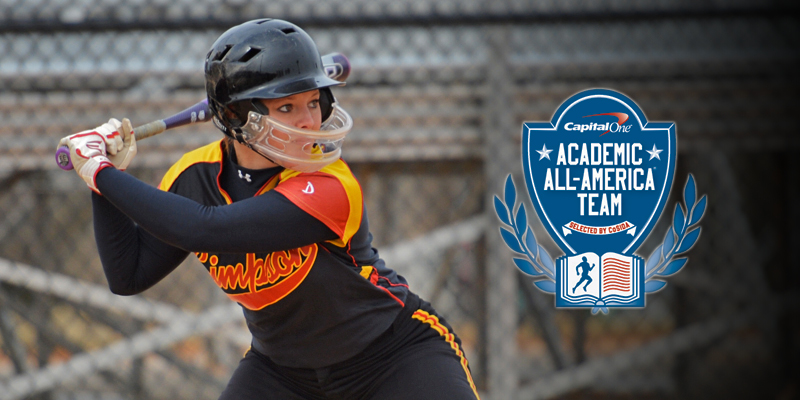 Van Houten named to academic all-district team
