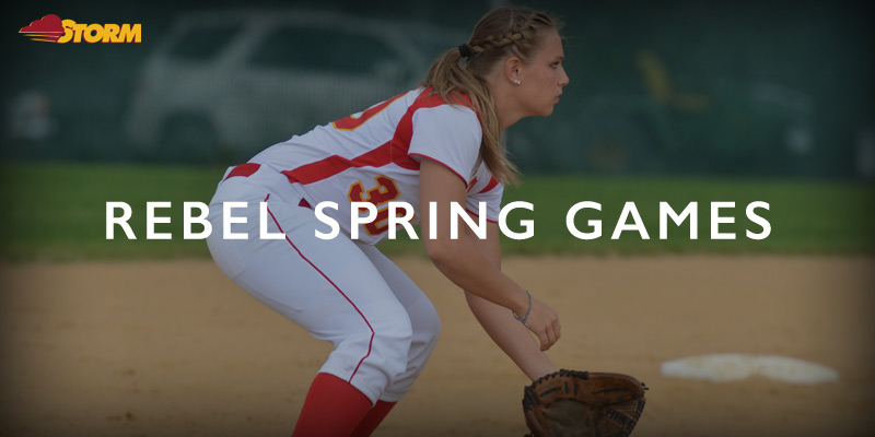 Softball set for Rebel Spring Games