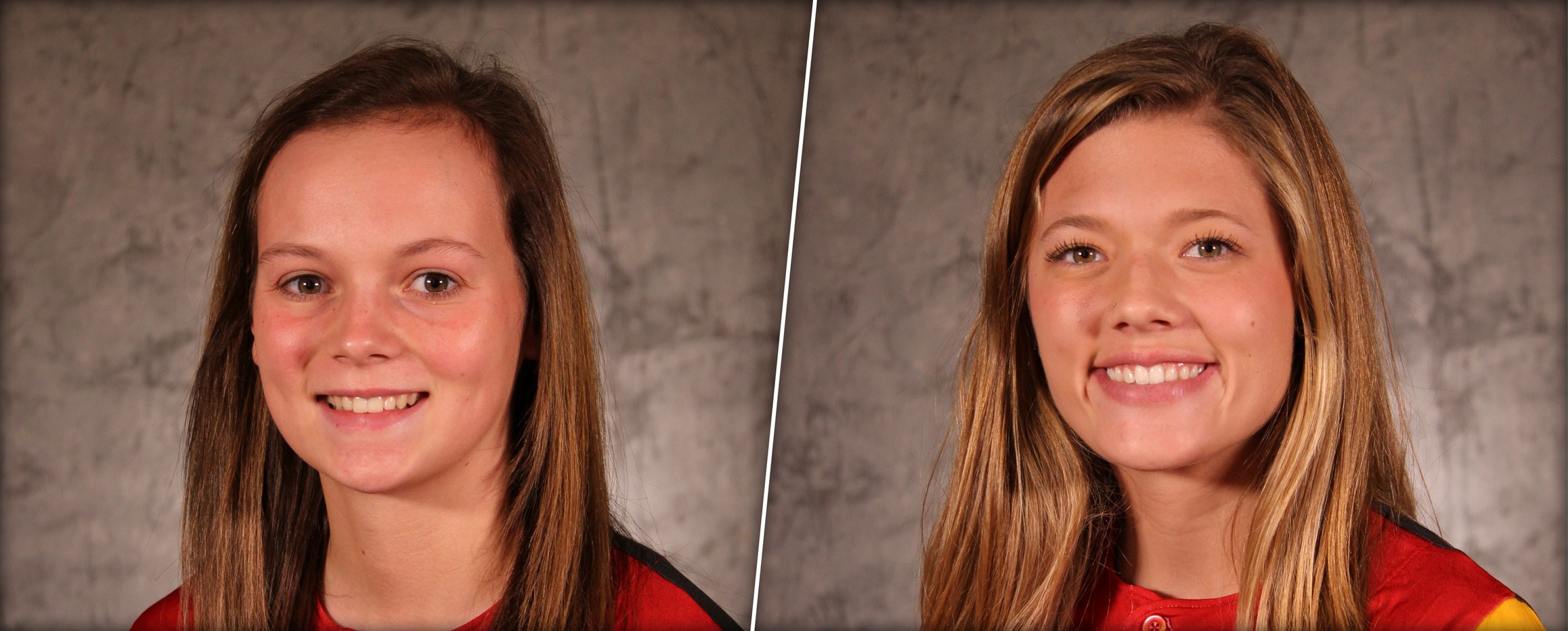 Kasiah Ehresman (left) and Emily Bell