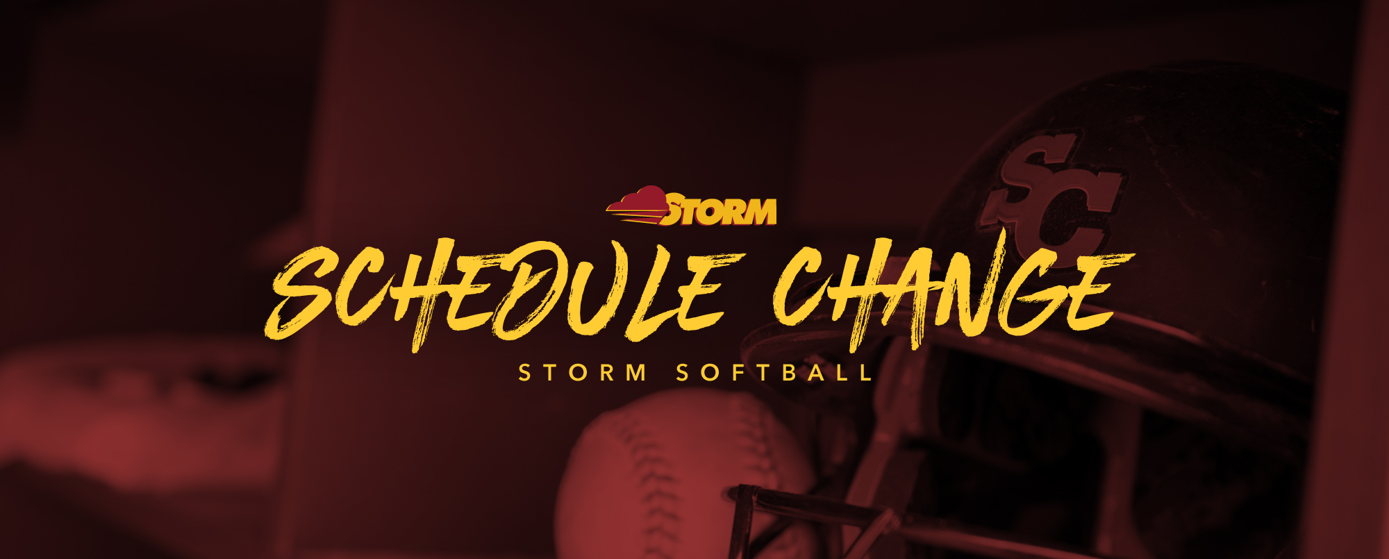 Softball schedule undergoes more changes