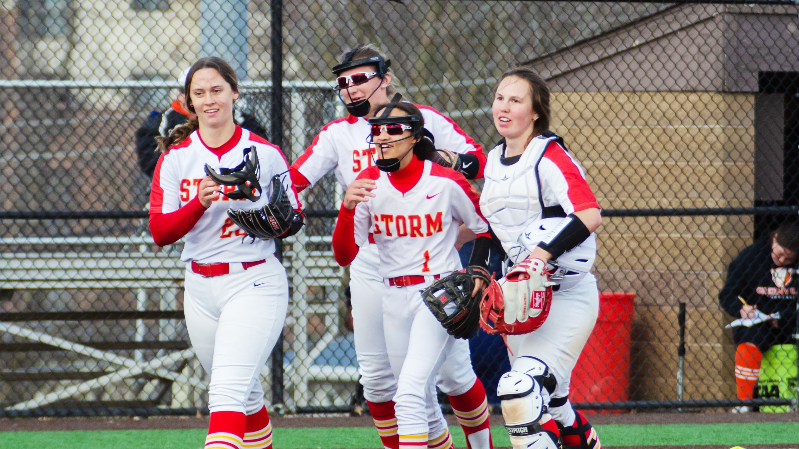Left to right: Makayla Bryant, Alexis Ehlers, Caelynn Obleton, and Maddie Luderman (photo by Morgan Rosenbeck)