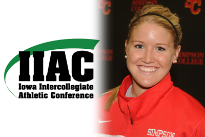 Nielsen named IIAC Athlete of the Week for second time