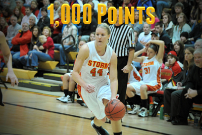 Nielsen reaches 1,000-point milestone