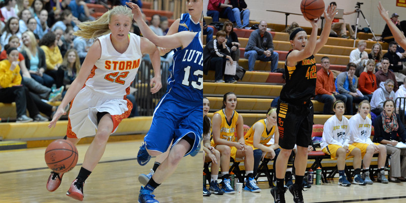 Hedrick, Haupt named to All-IIAC Women&rsquo;s Basketball Team