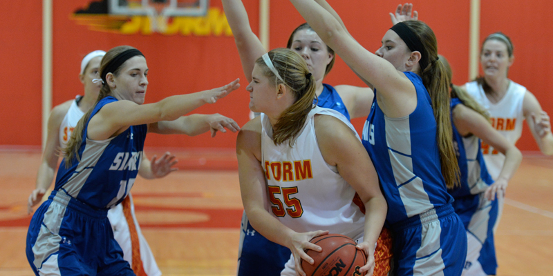 Storm can't maintain early lead, fall at Luther