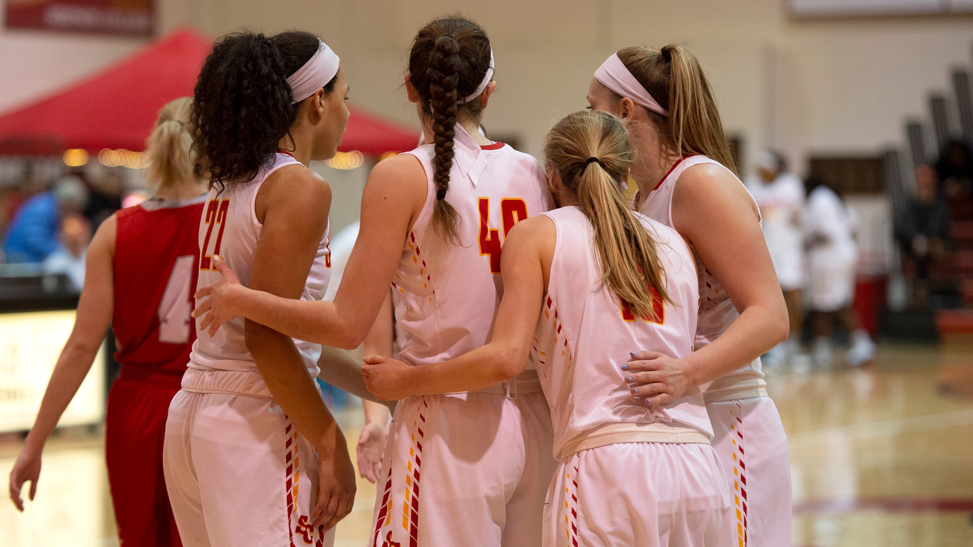 L-R: Cassie Nash, Cameron Kincaid, Claire Johnson and Cassie Chubb.