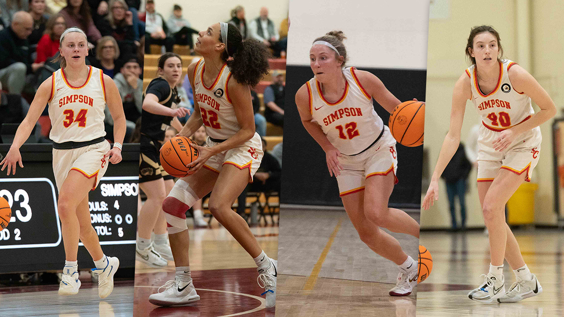 L to R: Molly Lutmer, Cassie Nash, Haley Rasmussen, Elle Street