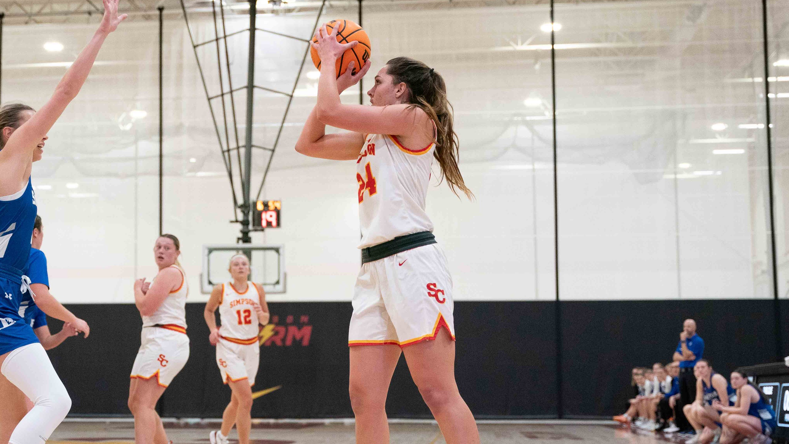 Freshman Doryn Paup (photo by Frank Novak)