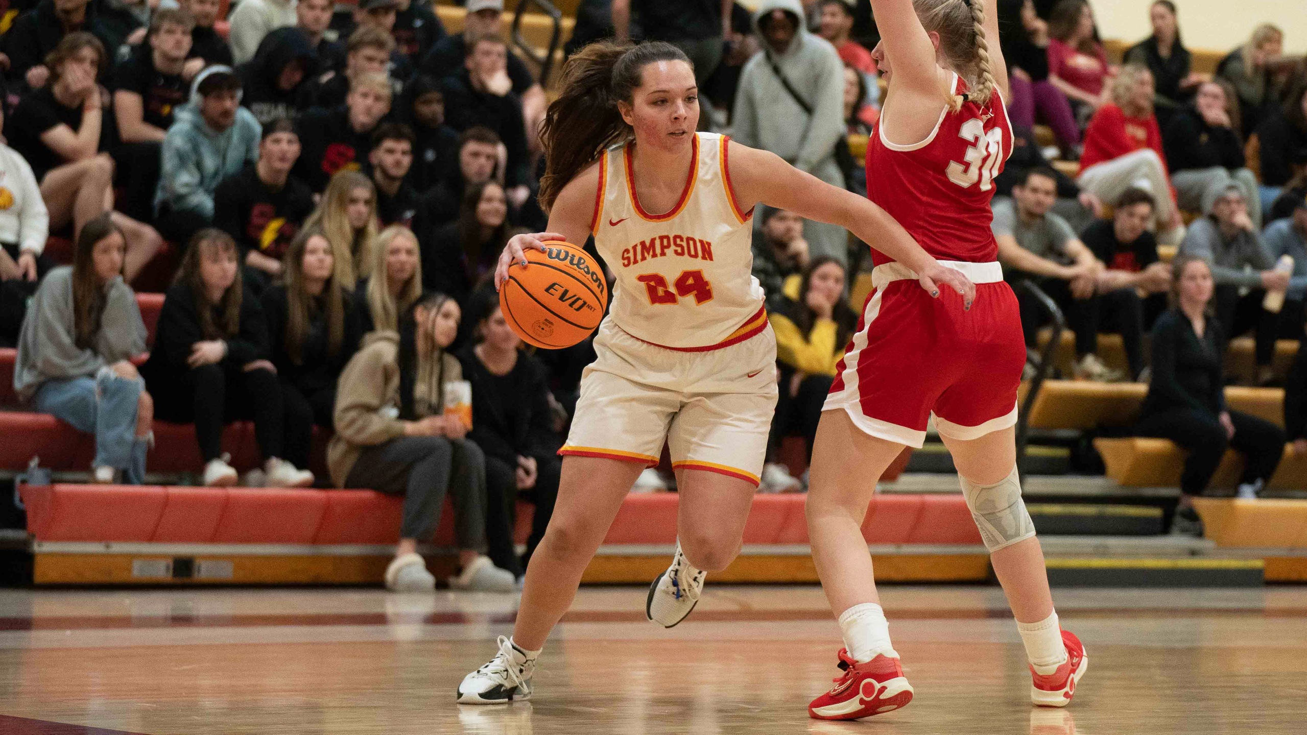 Freshman Doryn Paup (photo by Frank Novak)