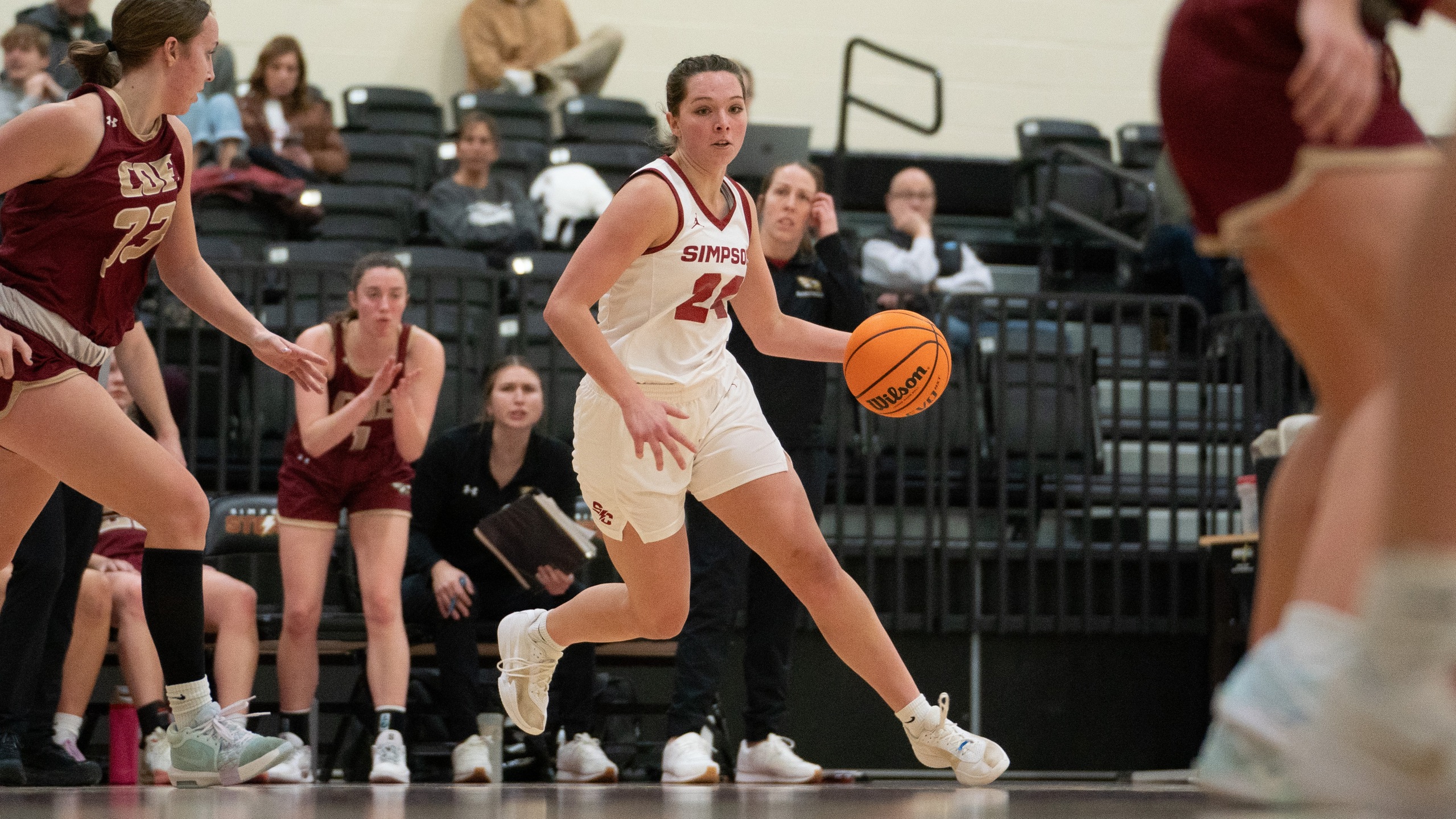 Sophomore Doryn Paup (photo by Frank Novak)