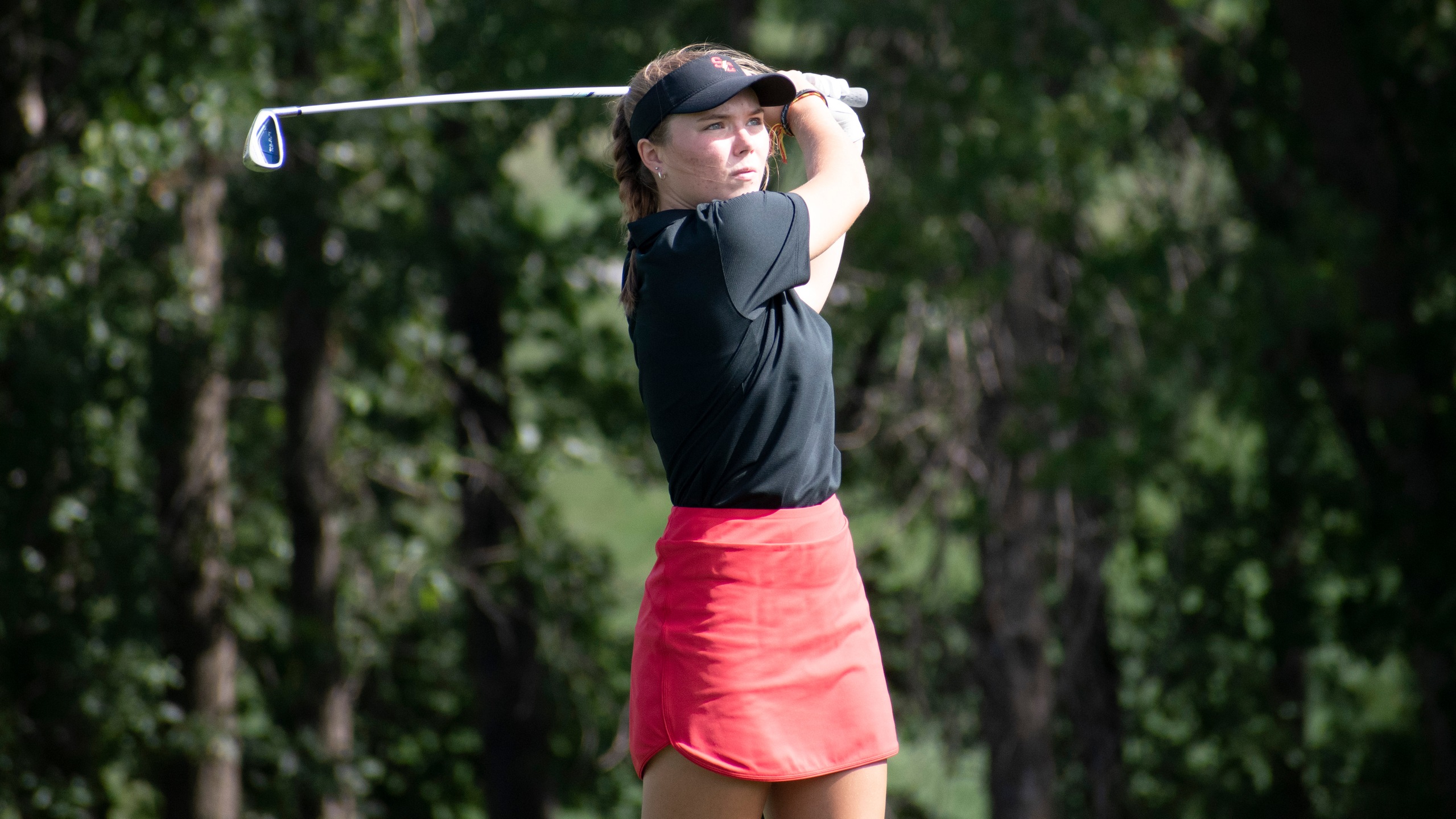 Freshman Kristen Roe