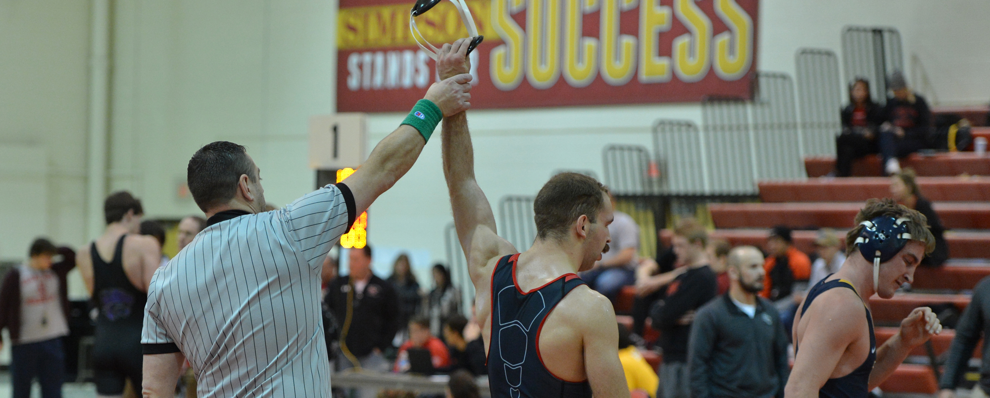 Jason Clark went 3-0 at the Gator "Boots" Duals.