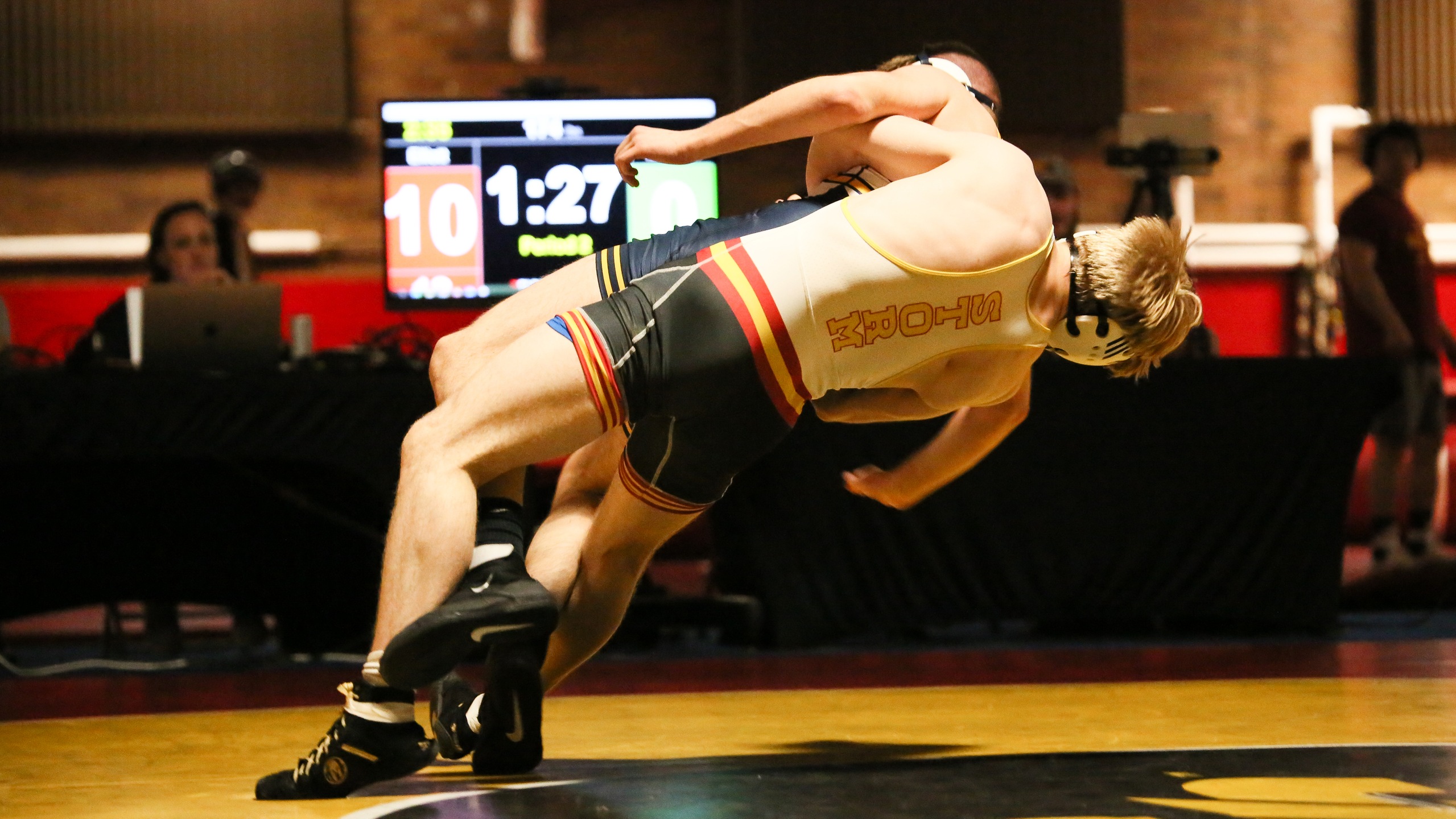Sophomore Caden Elliott (photo by Jared Oosterhuis)
