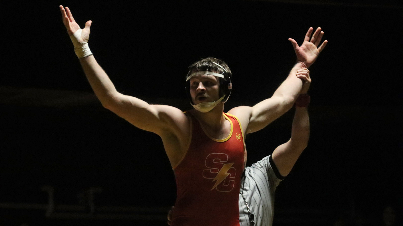 Senior Andrew Wolff (photo by Abby Hintz)