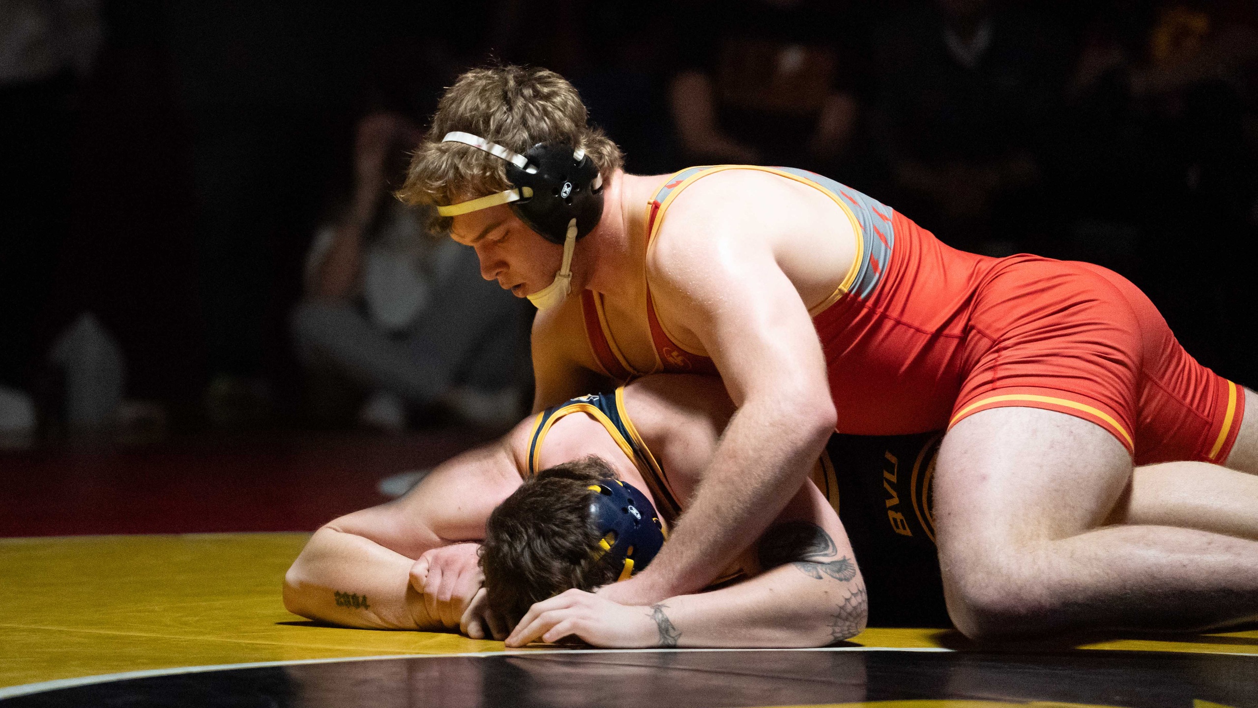 Freshman Carson Slorah (photo by Frank Novak)