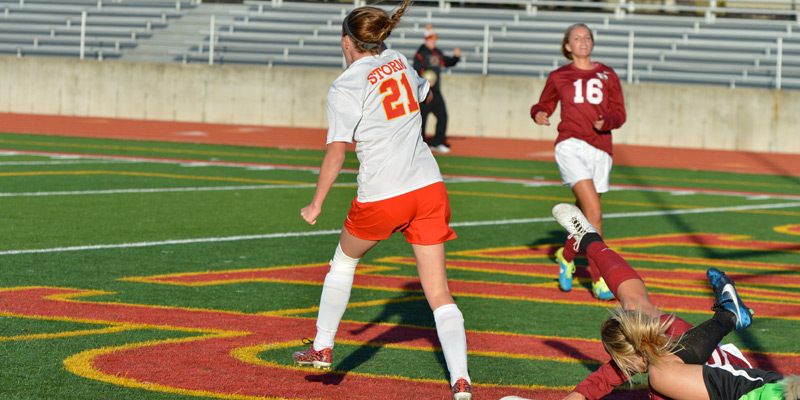Women's soccer upset bid falls short