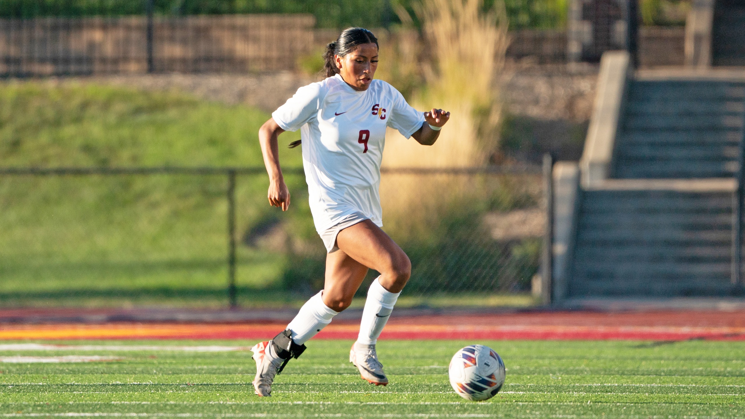 Sophomore Anna Eide (photo by Frank Novak)