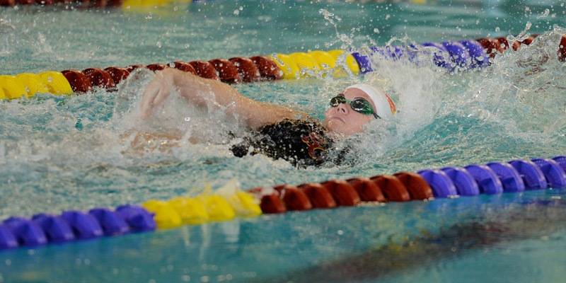 Storm swimmers set two school records on second day of Liberal Arts Championships
