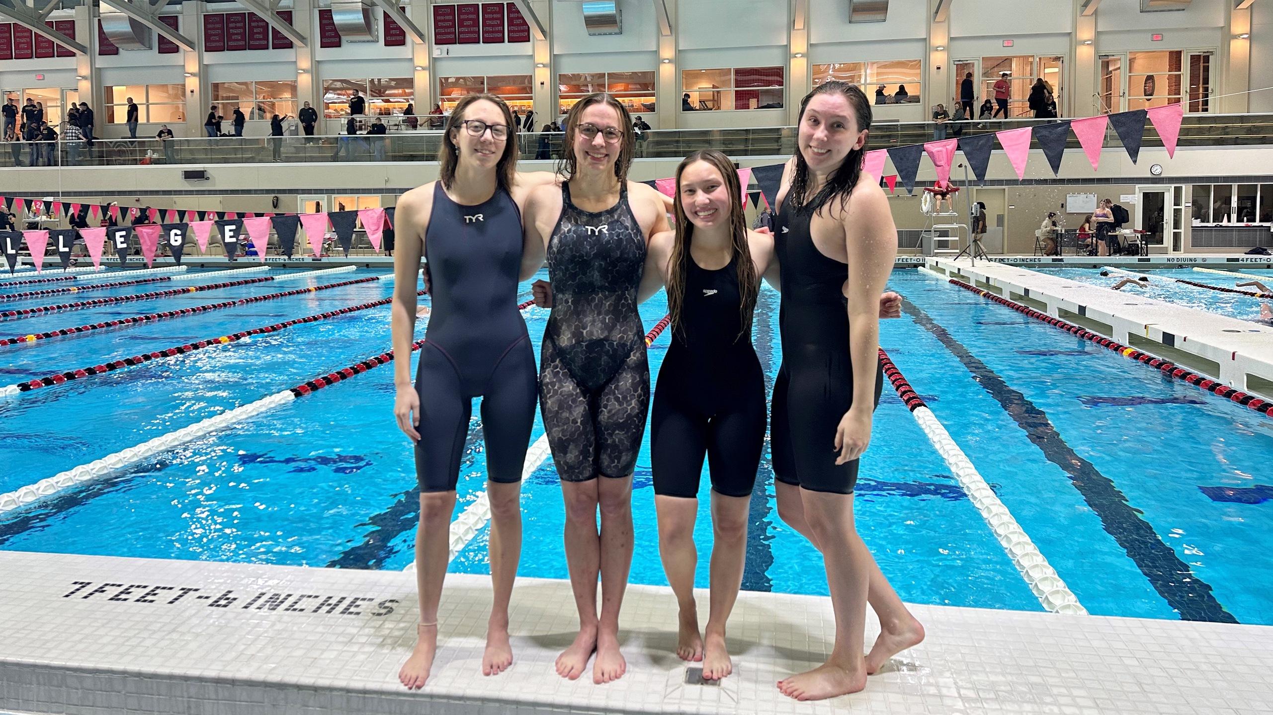 Left to right: Keelin Curley, Katie Oosterhuis, Breana Hinson, Kate Minette (photo by Adam Cvetich)