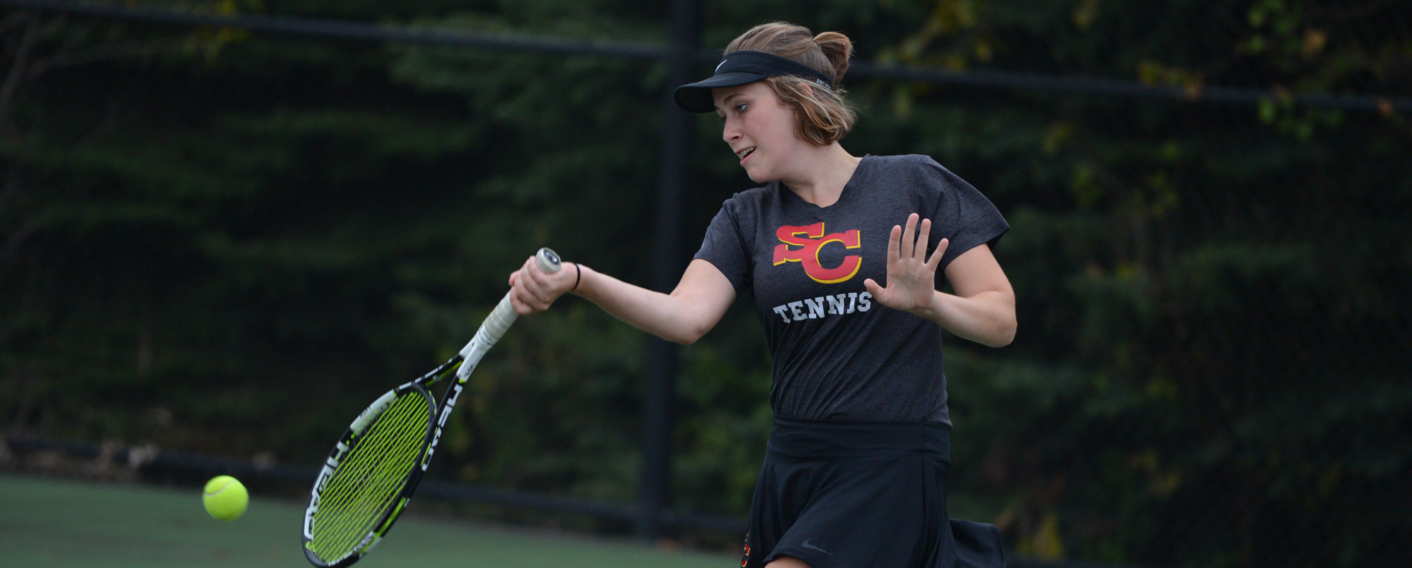 Darkness halts women&rsquo;s tennis match in a draw