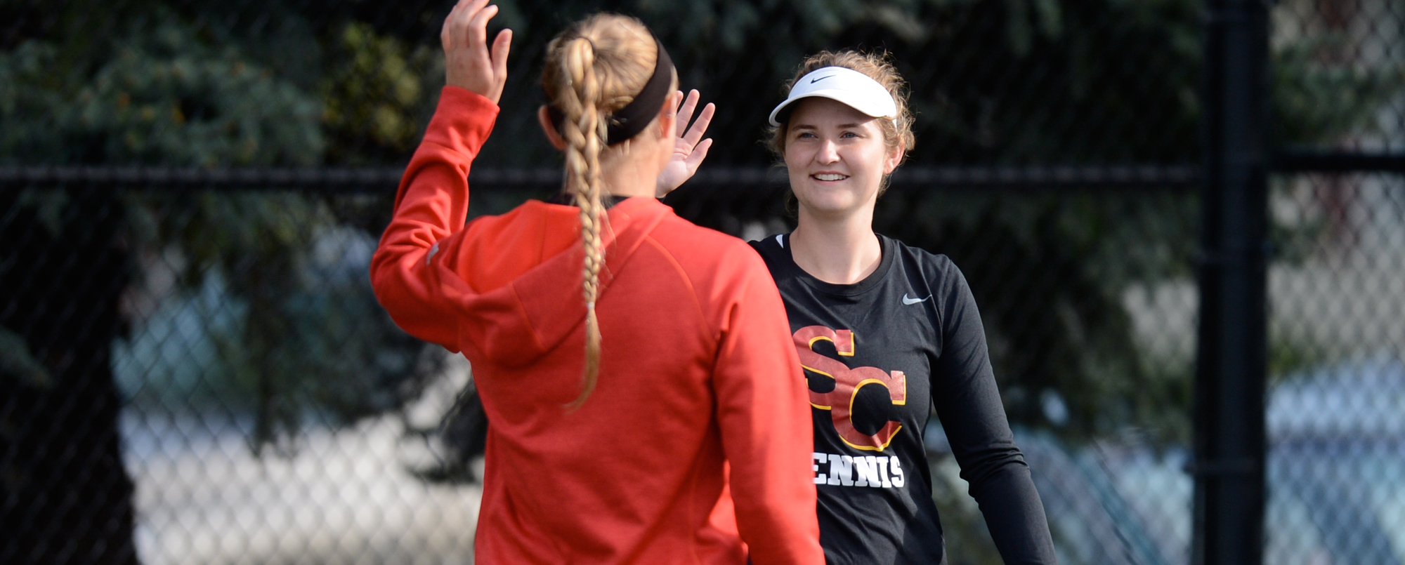 From left: Kayla Reusche and Cassidy Bierbrodt