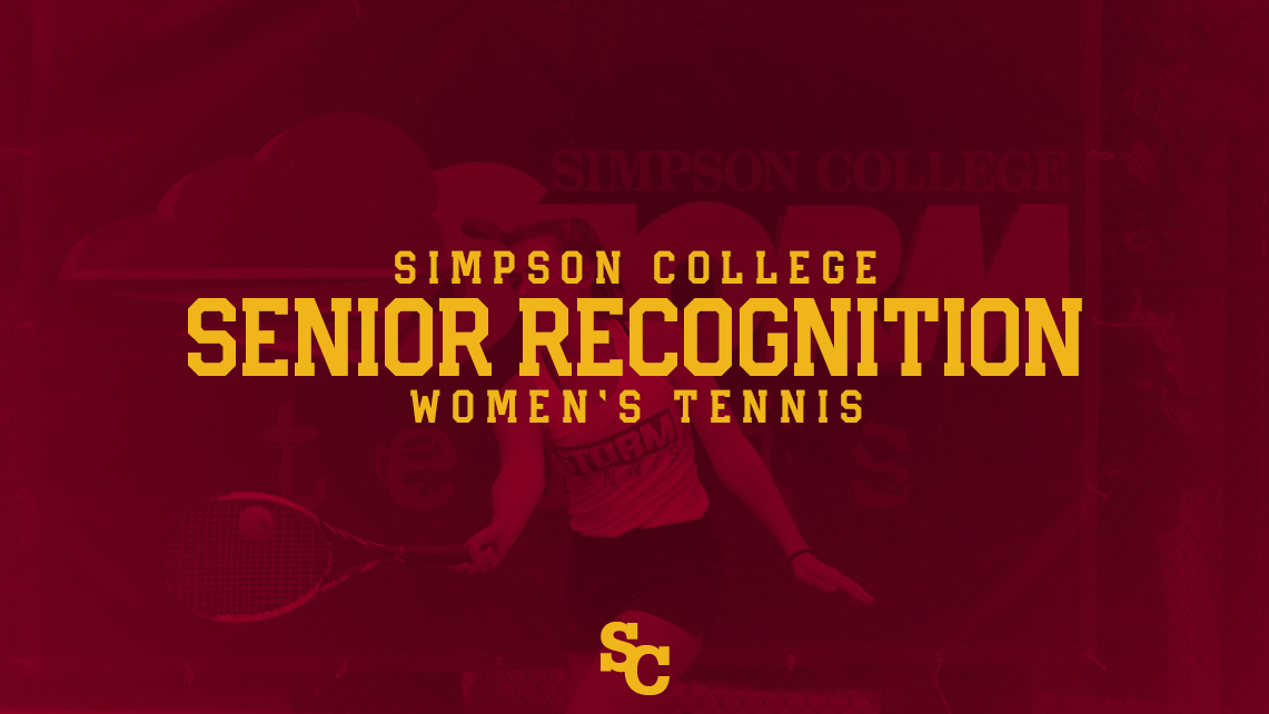 Hays honored as lone Storm women&rsquo;s tennis senior