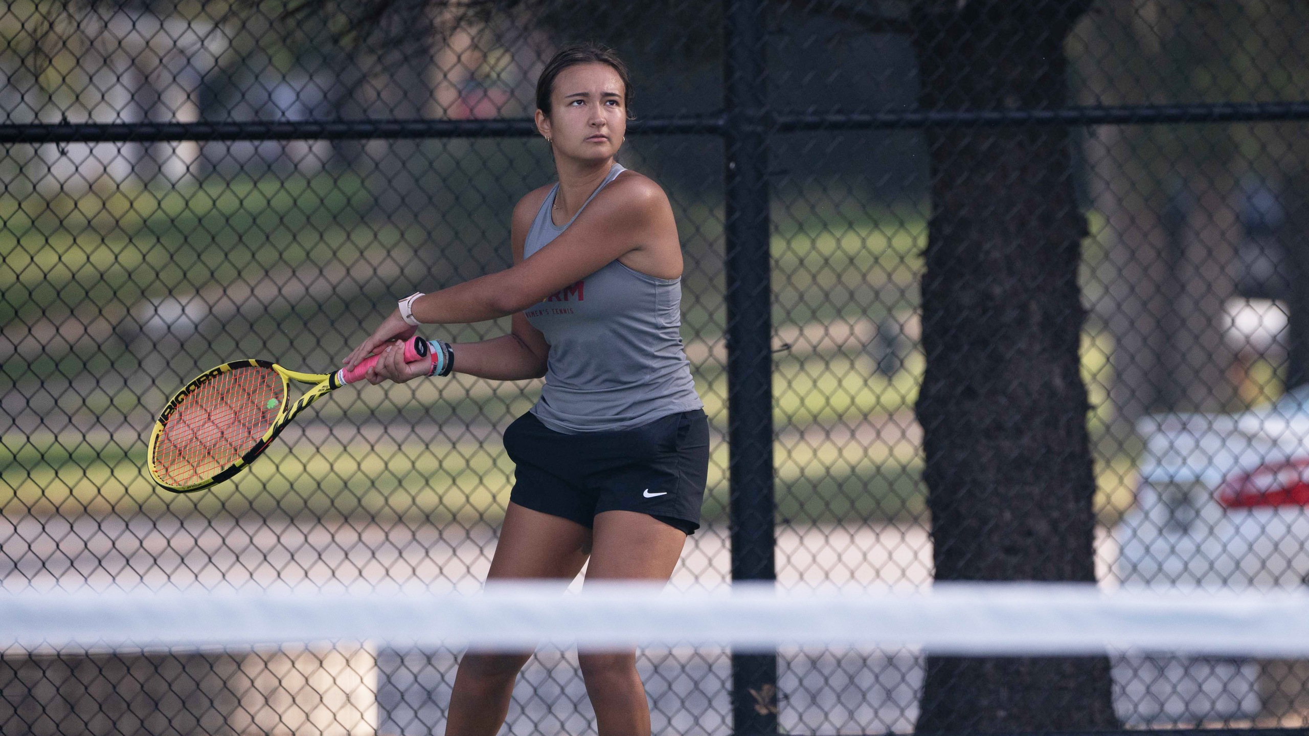 Senior Maggie Hall (photo by Frank Novak)