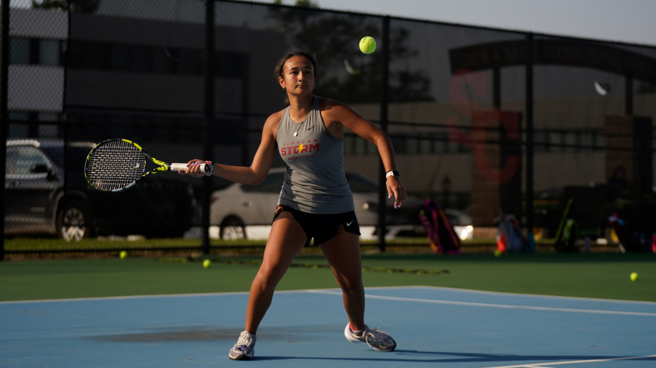 Senior Maggie Hall (photo by Frank Novak)