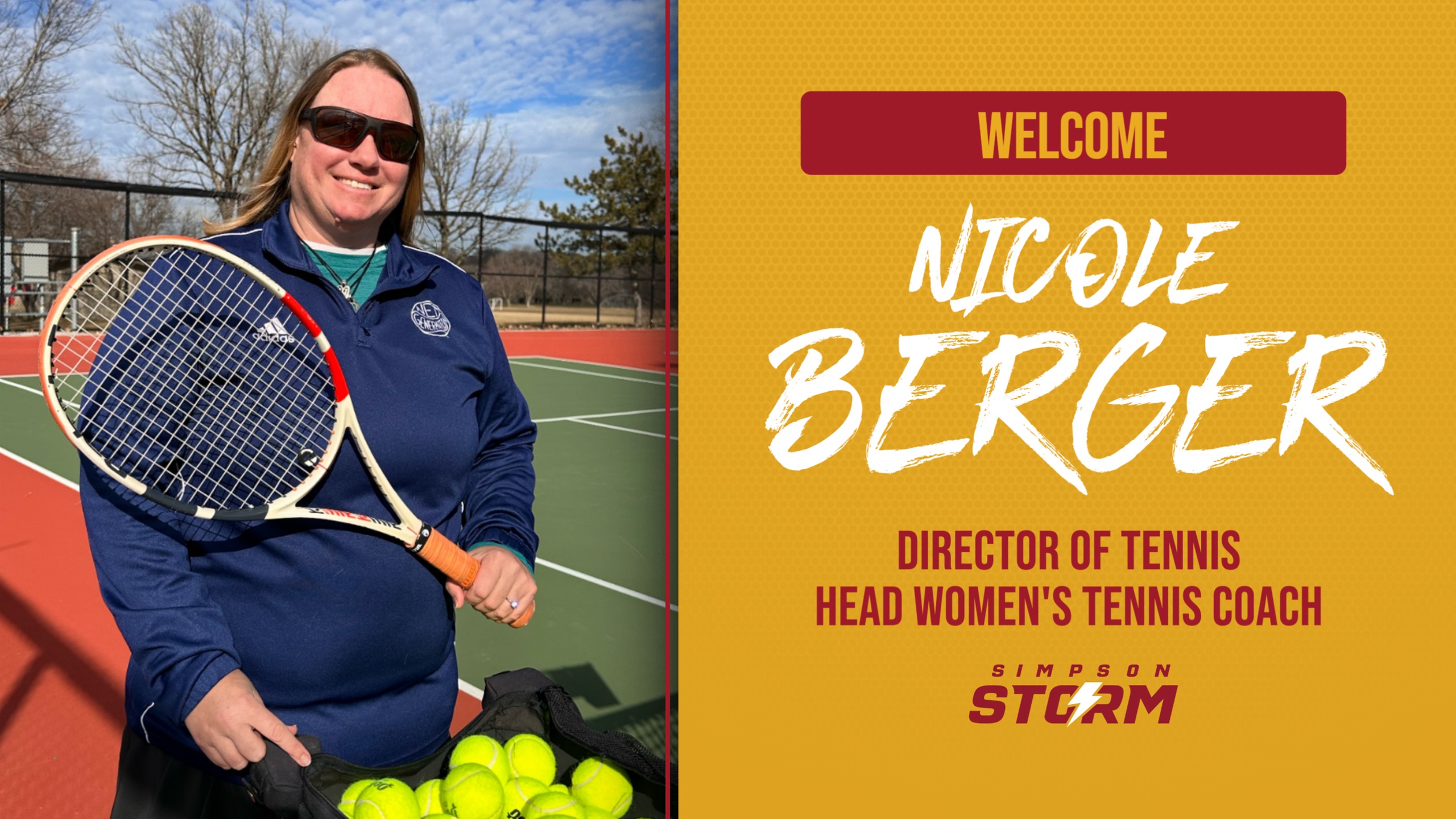 Berger named director of tennis, head women&rsquo;s tennis coach