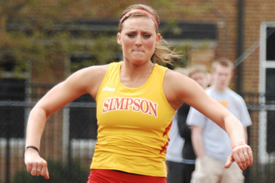 Bak, Degen represent Simpson at nationals