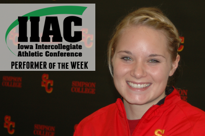 Maher named IIAC Performer of the Week