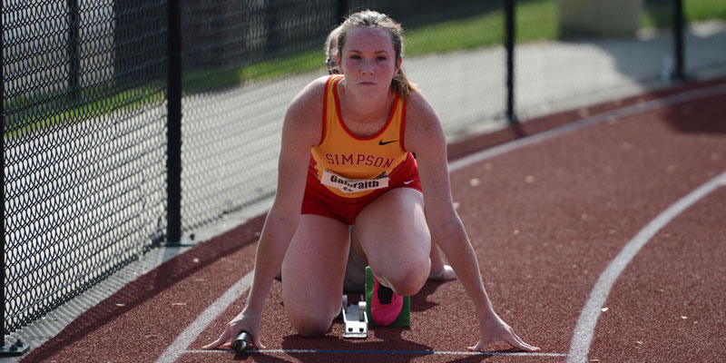 Galbraith's heptathlon among the best in Division III