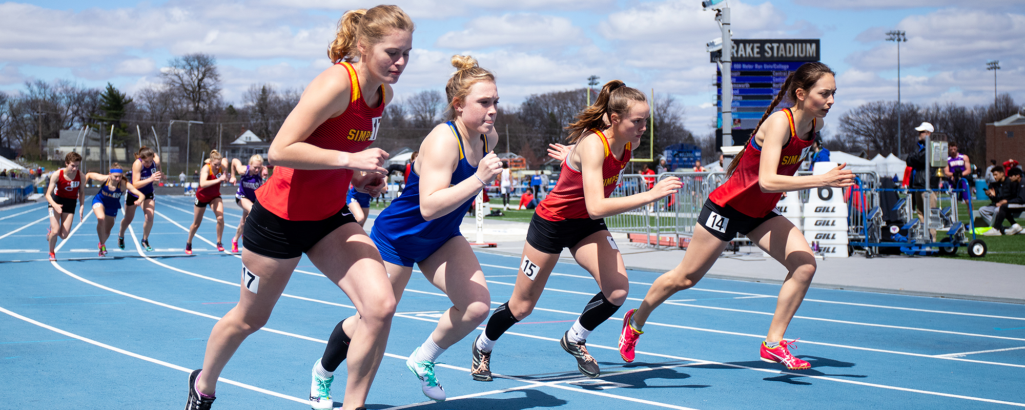 Mary Nelson, Kyli Orr and Cat Lucht (L-R)