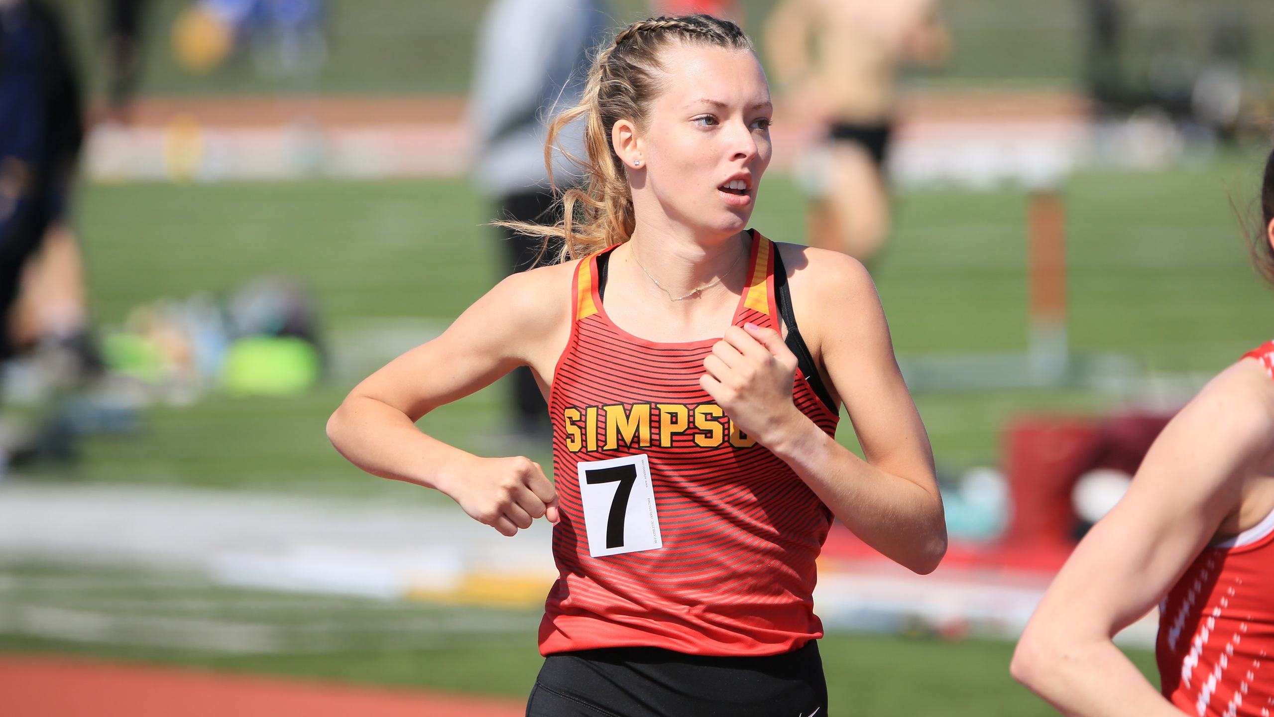Sophomore Teghan Booth (photo by Jared Oosterhuis)