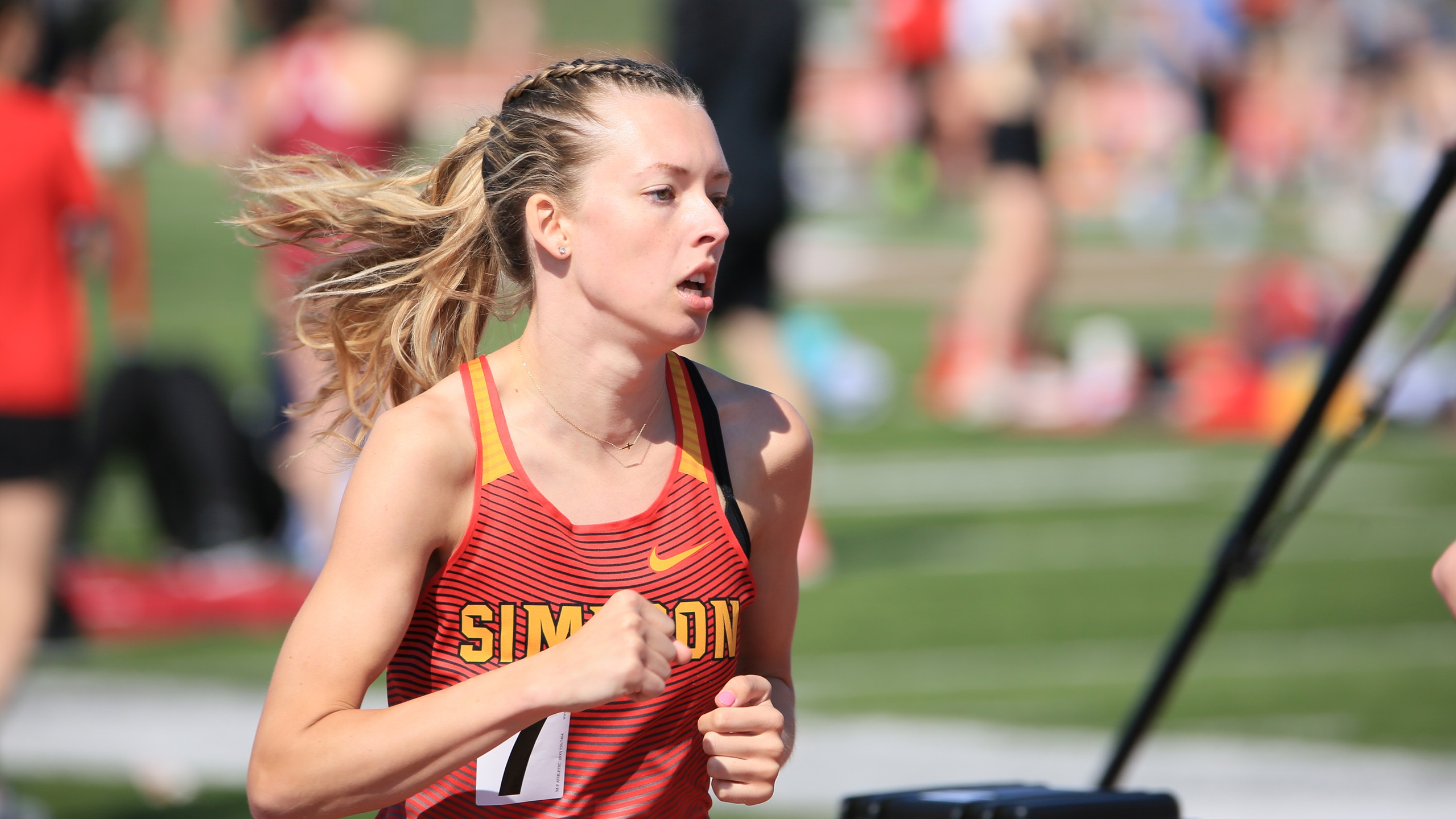 Sophomore Teghan Booth (photo by Jared Oosterhuis)